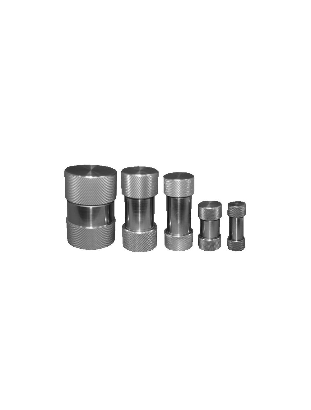 1143-WC: SpectroVial® Grinding Vials, Tungsten Carbide, SlipFit®, 22mm dia.  X 55mm long, 7.0cm³, 1/pack, 1247 Ball Pestle Incl. Chemplex Industries,  Inc.