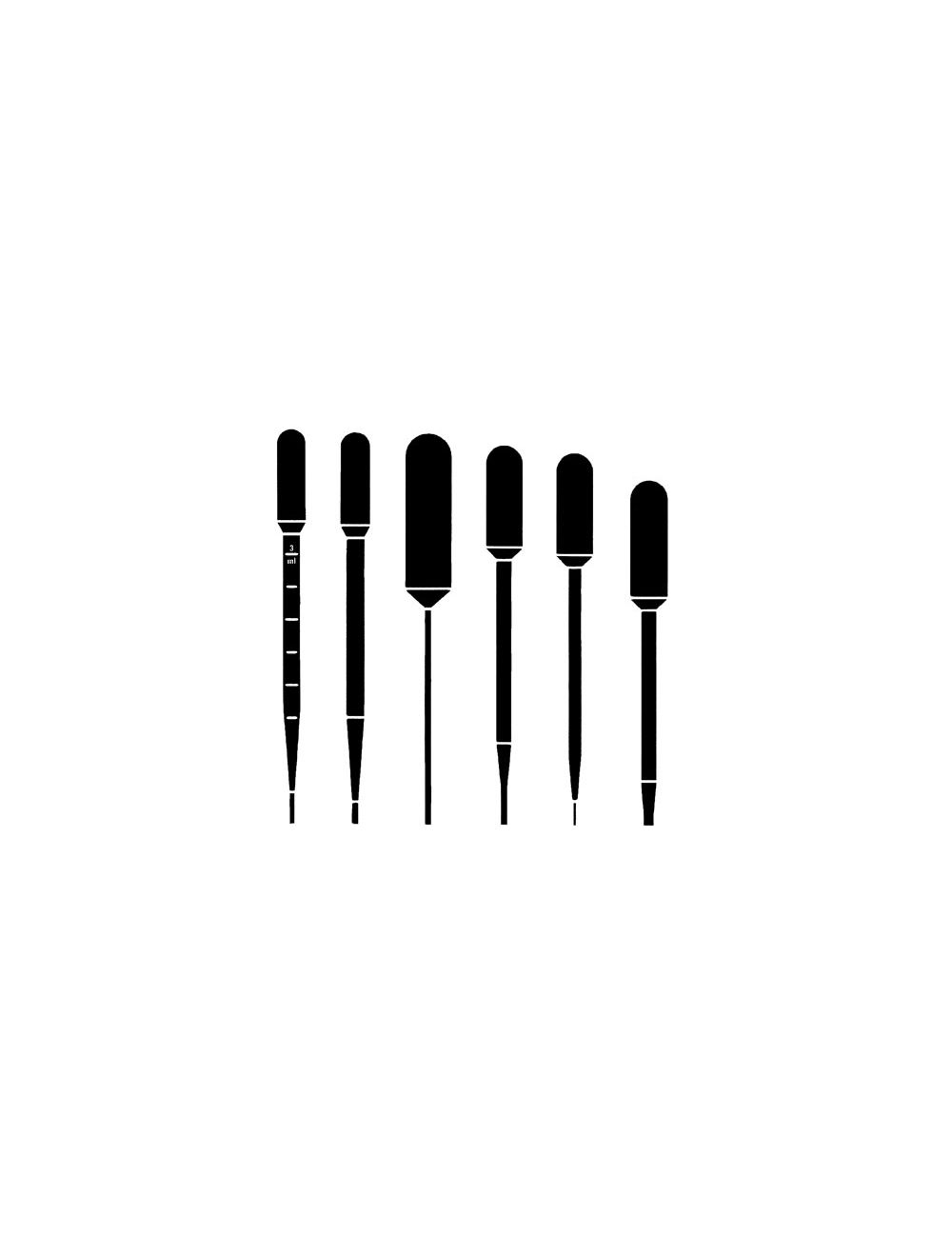 80 02 Transfer Pipettes 7 0ml General Purpose Standard Bulb 15 6cm Long 500 Pkg Chemplex Industries Inc