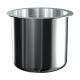 7879-09-040-PE: Perl'X: Platinum and Gold (5%) Crucible, 40mm, Cylindrical Version with Rim
