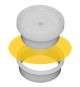 1083: SpectroSulfur® Analyzer TrimLess® XRF Sample Cups, Single Open End; 1.69